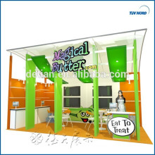 help design booth, custom production for tradeshow 10x20